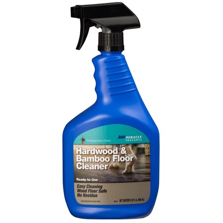 Miracle Sealants Sealant, Hardwood & Bamboo Floor Cleaner, 32 Ounce HBFC32OZ6